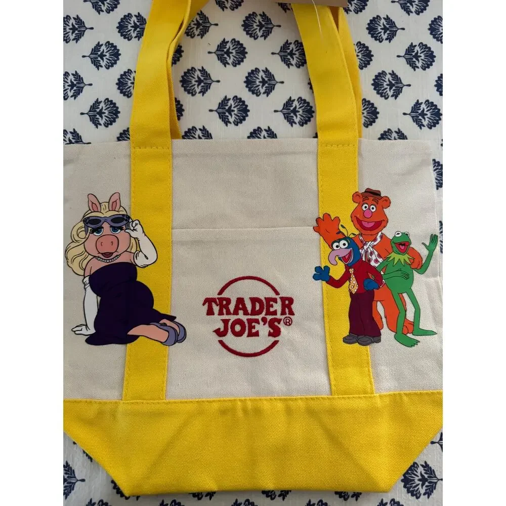 Disney Muppets Double Sided Custom Made Trader Joes Mini Tote